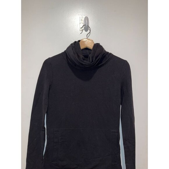 NORMA KAMALI Slim Fit Turtleneck Dress in Black WOmens size Small - Picture 5 of 10